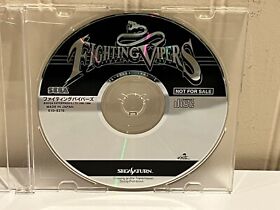 Fighting Vipers Taikenban promo trial prize Not For Sale JAPAN Sega Saturn