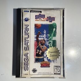 Slam 'N Jam '96 Featuring Magic & Kareem - Signature Edition (Sega Saturn, 1996)