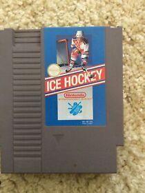 Solo cartucho de hockey sobre hielo para Nintendo NES 