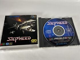 SILPHEED Sega Mega CD MCD Japan Game Galaxy Fighter FFR-31 Shooting - Veey Good.