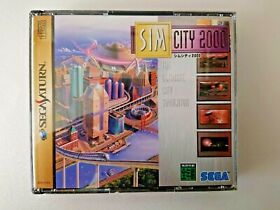 SIM CITY 2000 Sega Saturn SS SEGA Japan manual