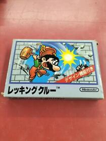 [Used] NINTENDO WRECKING CREW Boxed Nintendo Famicom Software FC from Japan