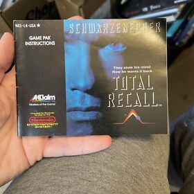 Total Recall NES Manual Only
