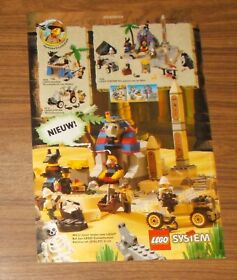 Rare Advertising LEGO Adventures 5978 Sphinx Secret Surprise 5938 5918 1998