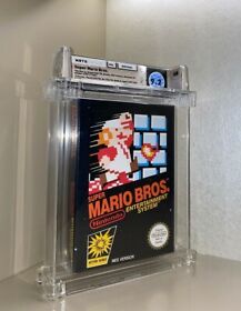 WATA 9.2 Super Mario Bros CIB NES UK VERSION NINTENDO JAPAN HEILIGER GRAL 