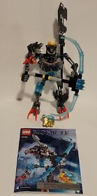 100% Complete & Retired Lego Bionicle Skull Warrior (70791) with Instructions