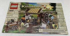 Lego Kingdoms Manual For Set 6918 Blacksmith Attack NO BRICKS