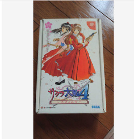 Sakura Wars Taisen 4 Koiseiyo Limited Edition Sega Dreamcast Used Japan