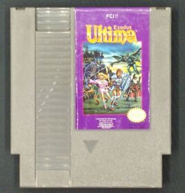 Ultima: Exodus (Nintendo Entertainment System, NES,  1989) 