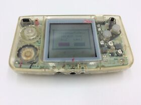 Neo Geo Pocket Color SNK Console Crystal Clear
