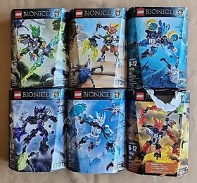 LEGO Bionicle Protector Sets 70778, 70779, 70780, 70781, 70782, & 70783