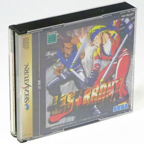 LAST BRONX Sega Saturn Japan Import SS Fighting NTSC-J look somewhat used