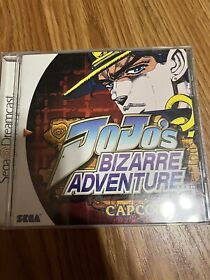 JoJo's Bizarre Adventure (Sega Dreamcast, 2000) COMPLETE! AMAZING CONDITION