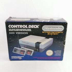 NES Nintendo Control Deck Console Boxed PAL