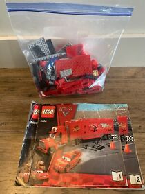 LEGO Cars Mack's Team Truck 8486 USED COMPLETE