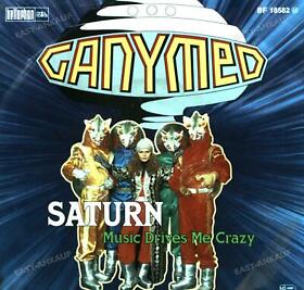 Ganymed - Saturn / Music Drives Me Crazy 7in (VG/VG) .