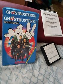 NTSC CIB Ultra Rare Ghostbusters 2 II ll For Atari 2600 VCS COMPLETE nes