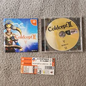 Culdcept II With Spine Card (Sega Dreamcast,2001) Japan Import USA Seller