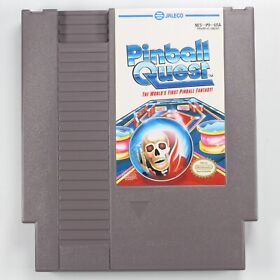 PINBALL QUEST for Nintendo NES! Cleaned, Tested, Verified Working Loose Cart!
