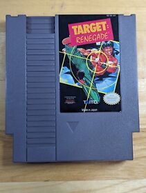 Target Renegade (Nintendo NES) Tested Working