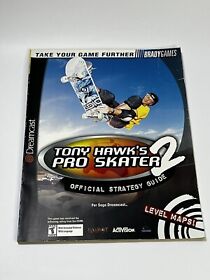 Tony Hawk's Pro Skater 2 Official Strategy Guide Brady Sega Dreamcast Neversoft