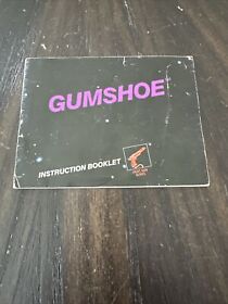 Nintendo NES Manual Only Gumshoe 