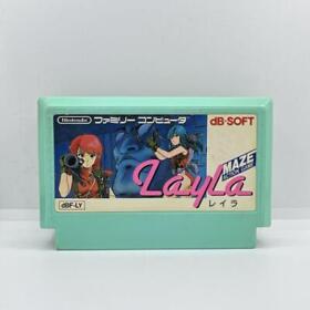 Nintendo Famicom SNE Layla Japanese Software Game
