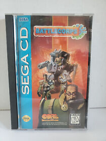 Battlecorps (Sega CD - 1993) Complete CIB - Tested - AUTHENTIC - FREE SHIPPING!