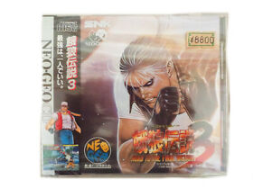 New SNK Neo Geo CD Garou Densetsu 3 Unopened