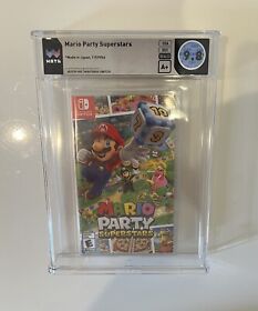 Mario Party Superstars Switch WATA 9.8 A+ Brand New Sealed, not VGA, not CGC