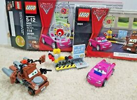Lego 8424 Disney Cars Mater's Spy Zone Set Mater & Holly RETIRED Box & Manual