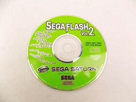 Mint Disc Only Sega Saturn Sega Flash Vol. 2 - Free Postage IV-336