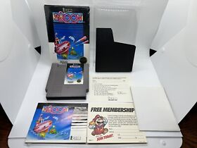 Sqoon Nintendo Complete NES CIB in Cello With Rare Poster And Reg Card NM