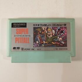 Super Pitfall (Nintendo Famicom FC NES, 1986) Japan Import