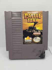 Garry Kitchen's Battle Tank Original Nintendo NES Game Tested Working Authentic