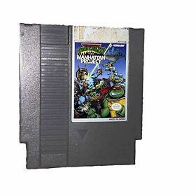 Teenage Mutant Ninja Turtles III: Manhattan Project NES With Dust Sleeve RARE!