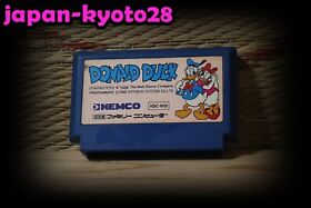 Donald Duck NES Famicom Japan Nintendo Kemco  Good Condition