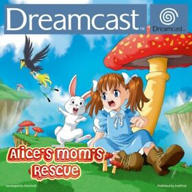 Alice's Mom's Rescue Indie Sega Dreamcast Game - homebrew backup 