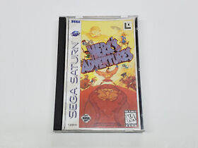 Herc's Adventure Sega Saturn Case Artwork and Manual Only (No Game)