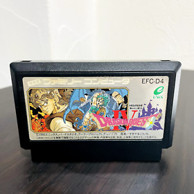 Dragon Quest 4 Nintendo Famicom NES Enix 1990 EFC-D4 Japan Role Playing Game