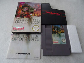Battle of Olympus NES Spiel komplett mit OVP und Anleitung