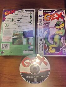 Gex for Sega Saturn! Complete! Tested! MINT disc!