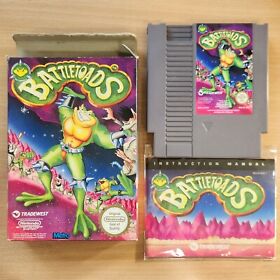 Battletoads Nintendo NES boxed With Manual PAL A