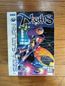 Nights Into Dreams - Sega Saturn Complete With 3D Controller