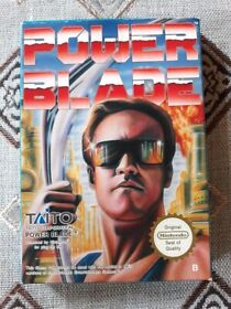 Original Nintendo NES Spiel Power Blade NOE OVP - TOP