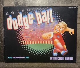 Super Dodge Ball Nintendo NES Manual Only