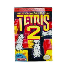 Nintendo Tetris 2 NES Empty Box No Game