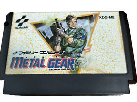 METAL GEAR Nintendo Famicom FC NES Cartridge only tested -b313-