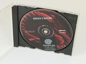 SEGA DREAMCAST SPIEL Dino Crisis, NUR CD GUT !!!