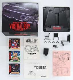 Virtual Boy Nintendo demonstration Set B version From Japan